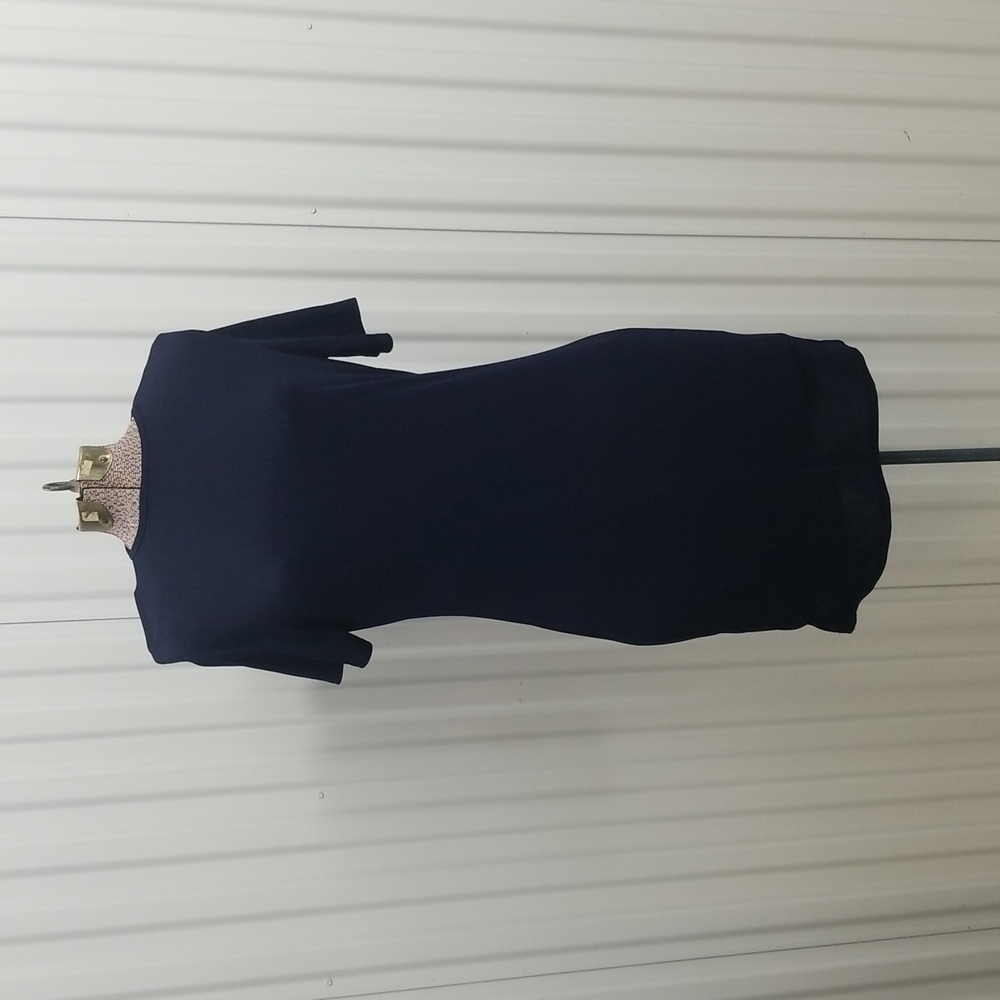 Navy Boohoo Body con Dress